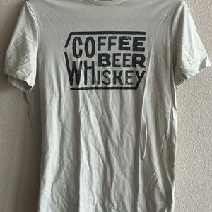 Goodfellow & Co Gray Short Sleeve Tee with Bold Text Design